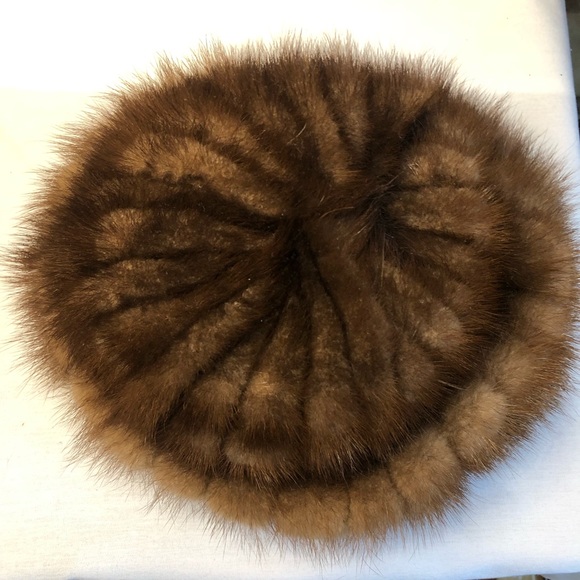 Vintage Genuine Beaver Fur Hat - Jerry Yates - Made in Canada - Picture 3 of 10